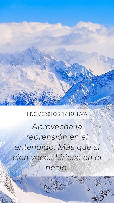 Proverbios 17:10 RVA Bible Verse Image