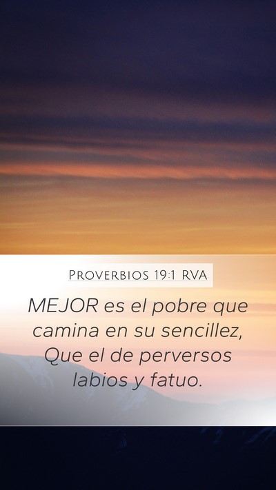Proverbios 19:1 RVA Bible Verse Image
