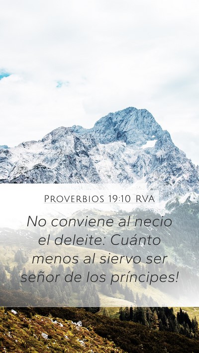 Proverbios 19:10 RVA Bible Verse Image