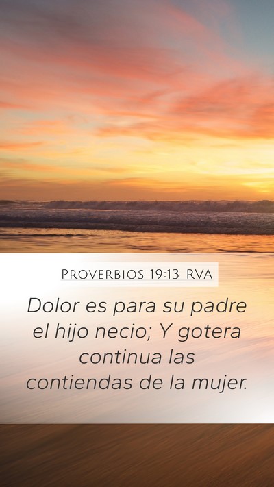Proverbios 19:13 RVA Bible Verse Image