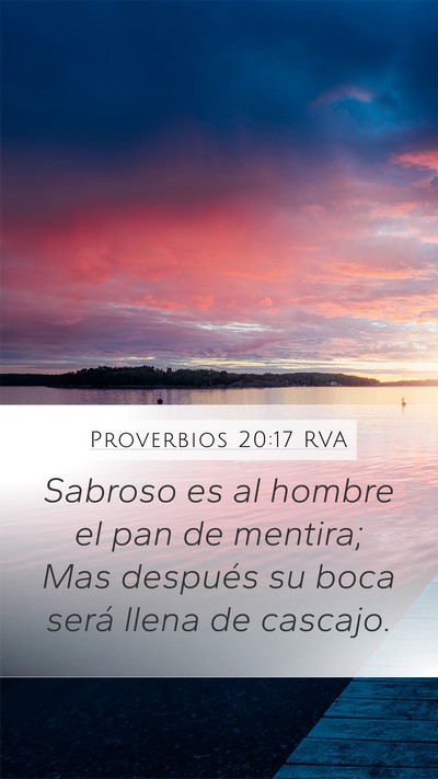 Proverbios 20:17 RVA Bible Verse Image