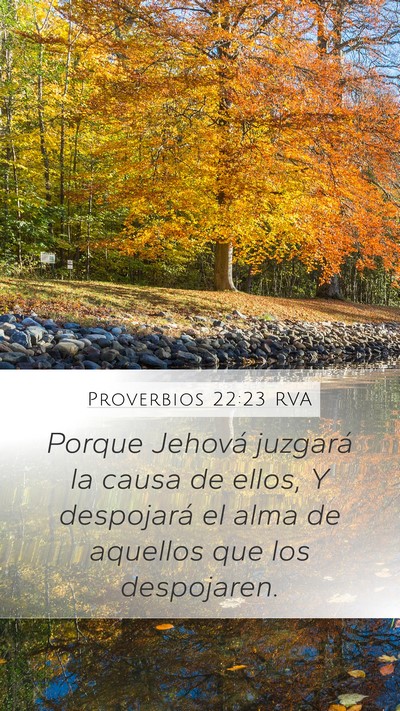 Proverbios 22:23 RVA Bible Verse Image