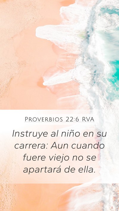 Proverbios 22:6 RVA Bible Verse Image