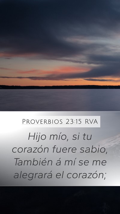 Proverbios 23:15 RVA Bible Verse Image