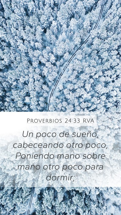 Proverbios 24:33 RVA Bible Verse Image