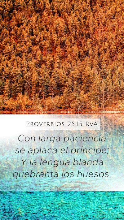 Proverbios 25:15 RVA Bible Verse Image