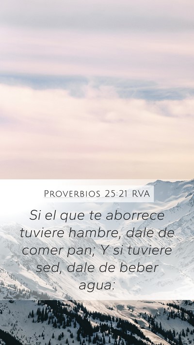 Proverbios 25:21 RVA Bible Verse Image