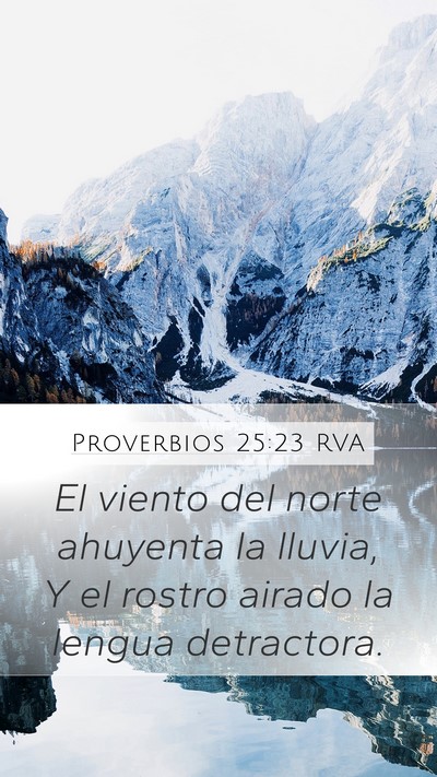 Proverbios 25:23 RVA Bible Verse Image