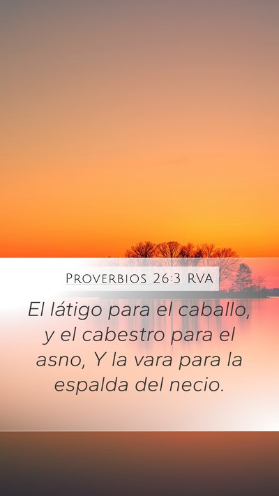 Proverbios 26:3 RVA Bible Verse Image
