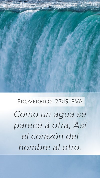 Proverbios 27:19 RVA Bible Verse Image
