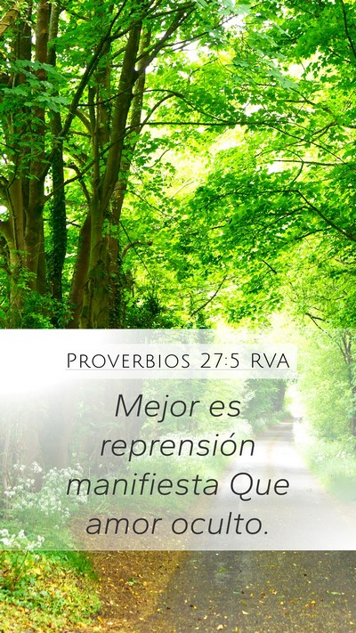 Proverbios 27:5 RVA Bible Verse Image