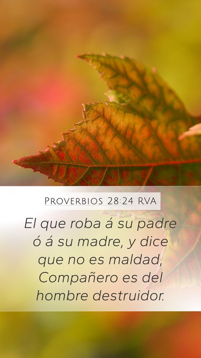 Proverbios 28:24 RVA Bible Verse Image