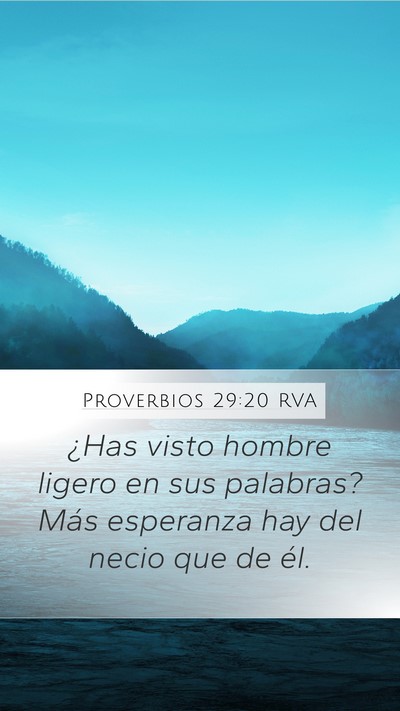 Proverbios 29:20 RVA Bible Verse Image