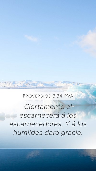 Proverbios 3:34 RVA Bible Verse Image