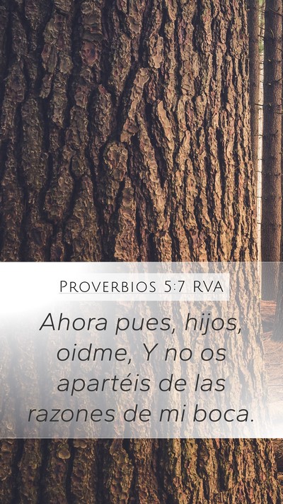 Proverbios 5:7 RVA Bible Verse Image