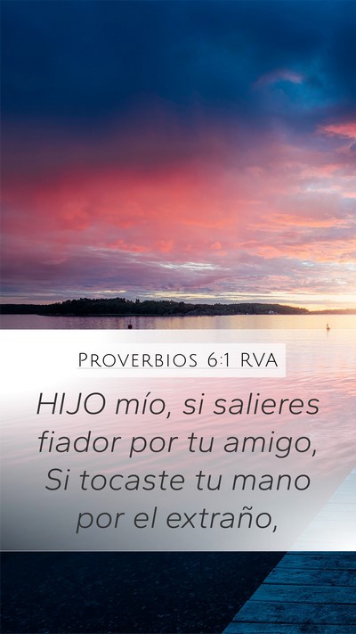 Proverbios 6:1 RVA Bible Verse Image