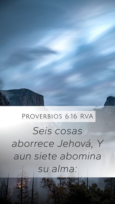 Proverbios 6:16 RVA Bible Verse Image