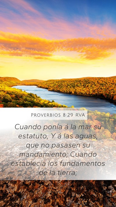 Proverbios 8:29 RVA Bible Verse Image