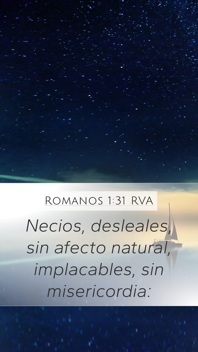Romanos 1:31 RVA Bible Verse Image