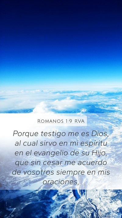 Romanos 1:9 RVA Bible Verse Image