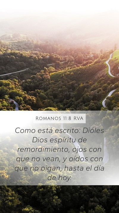 Romanos 11:8 RVA Bible Verse Image