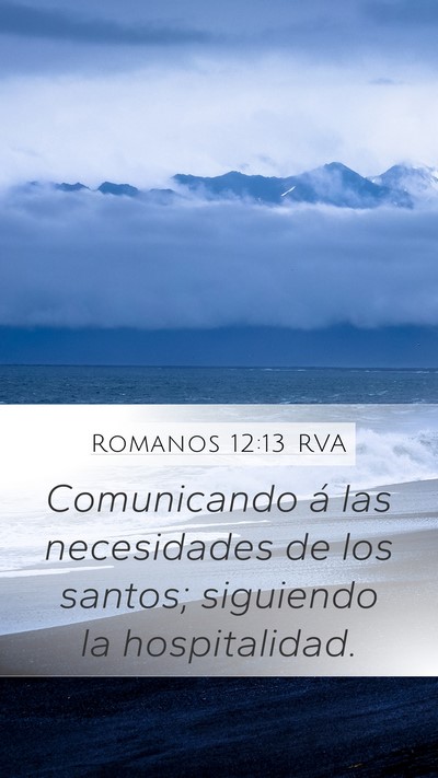 Romanos 12:13 RVA Bible Verse Image