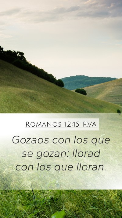 Romanos 12:15 RVA Bible Verse Image