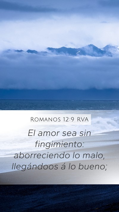 Romanos 12:9 RVA Bible Verse Image