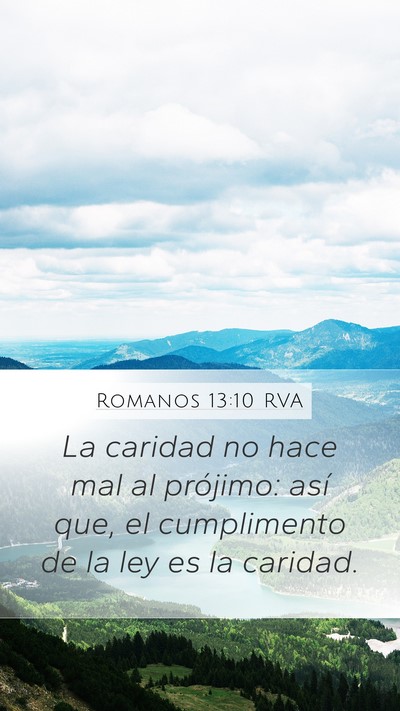 Romanos 13:10 RVA Bible Verse Image