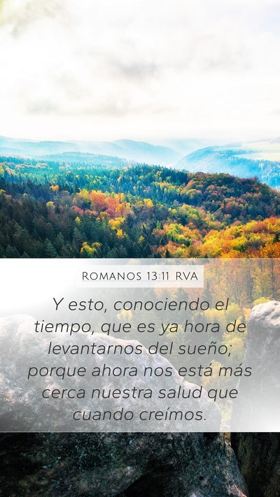 Romanos 13:11 RVA Bible Verse Image