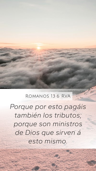 Romanos 13:6 RVA Bible Verse Image