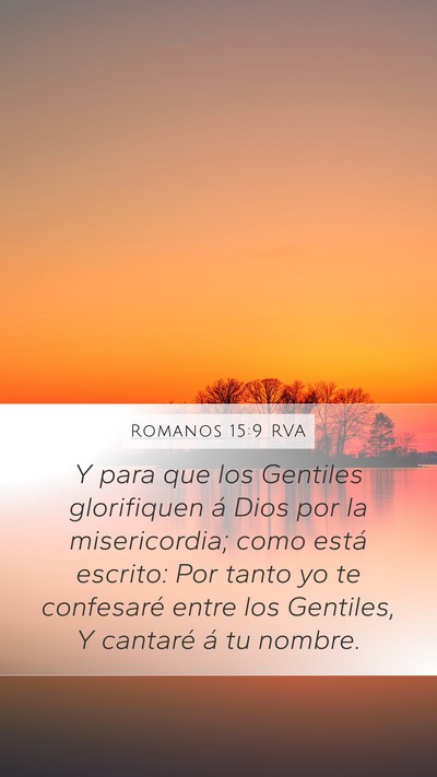 Romanos 15:9 RVA Bible Verse Image