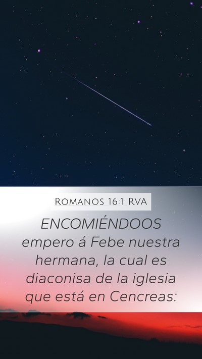 Romanos 16:1 RVA Bible Verse Image