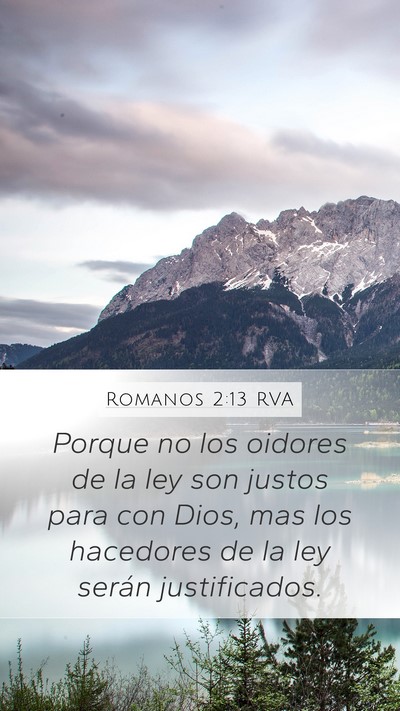 Romanos 2:13 RVA Bible Verse Image