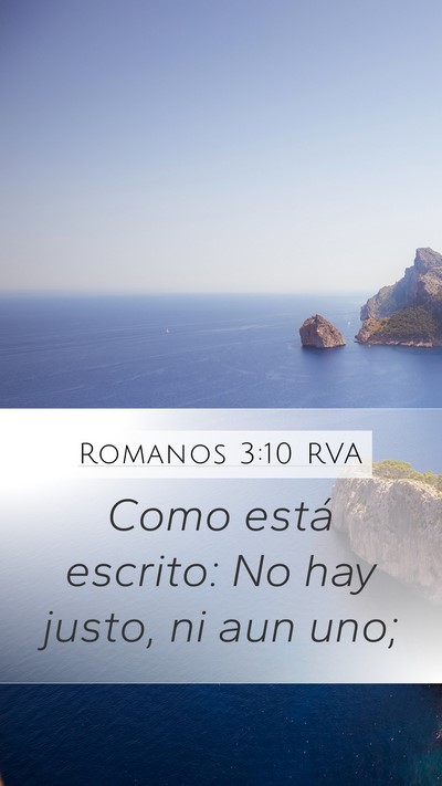 Romanos 3:10 RVA Bible Verse Image
