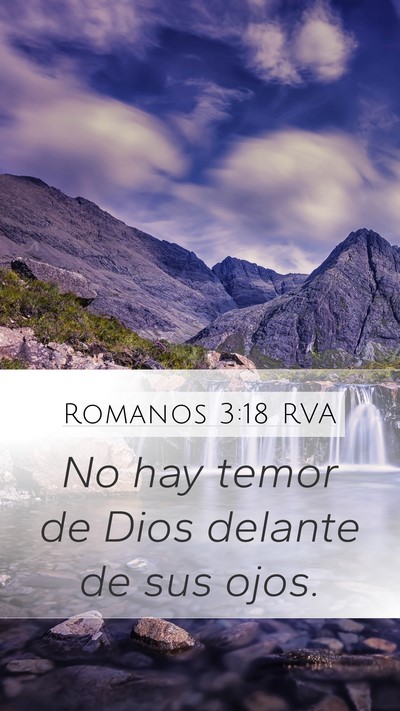 Romanos 3:18 RVA Bible Verse Image