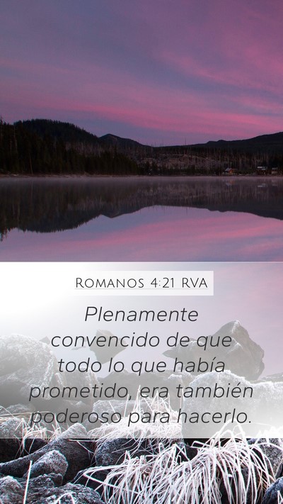 Romanos 4:21 RVA Bible Verse Image