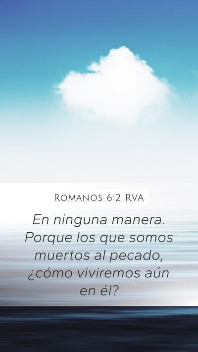 Romanos 6:2 RVA Bible Verse Image