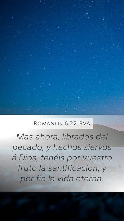 Romanos 6:22 RVA Bible Verse Image