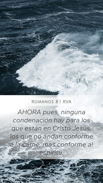 Romanos 8:1 RVA Bible Verse Image