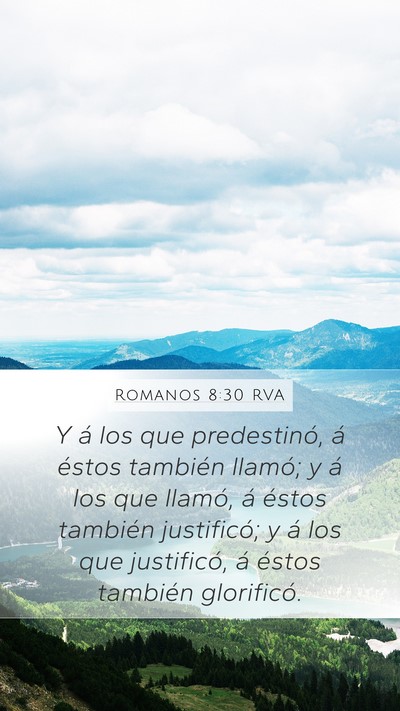 Romanos 8:30 RVA Bible Verse Image
