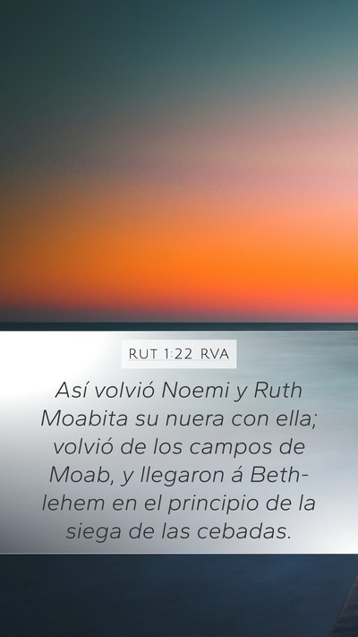 Rut 1:22 RVA Bible Verse Image