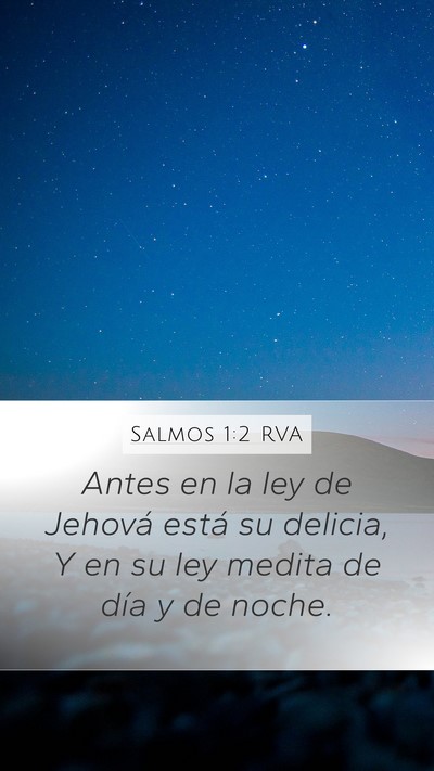 Salmos 1:2 RVA Bible Verse Image