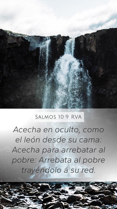 Salmos 10:9 RVA Bible Verse Image