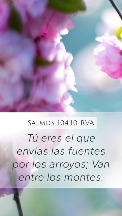 Salmos 104:10 RVA Bible Verse Image