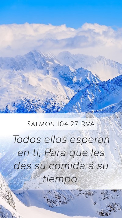 Salmos 104:27 RVA Bible Verse Image