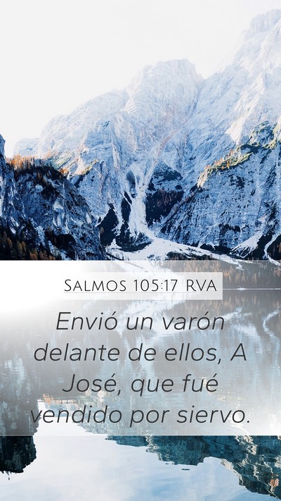 Salmos 105:17 RVA Bible Verse Image