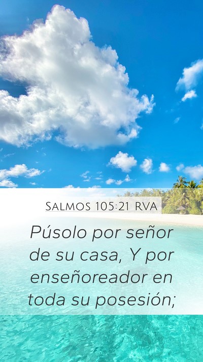 Salmos 105:21 RVA Bible Verse Image
