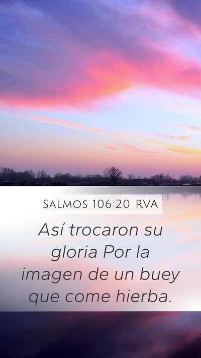 Salmos 106:20 RVA Bible Verse Image