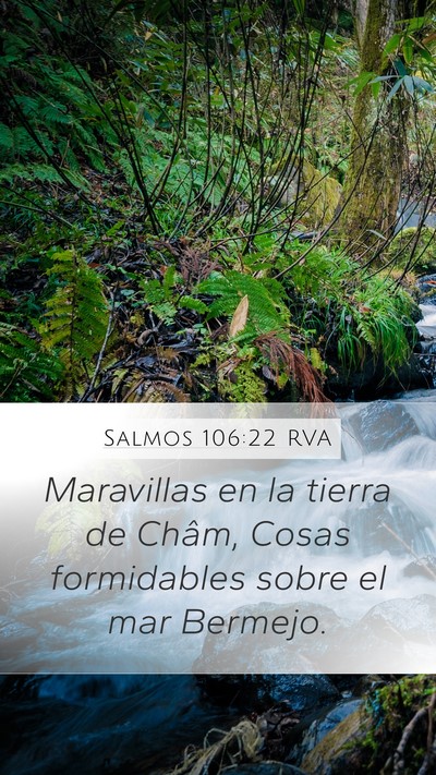 Salmos 106:22 RVA Bible Verse Image